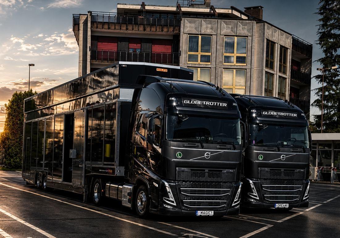 Автовозы Volvo FH Globetrotter